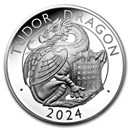 2024 GB Royal Tudor Beasts Tudor Dragon 5 oz Silver Proof Coin