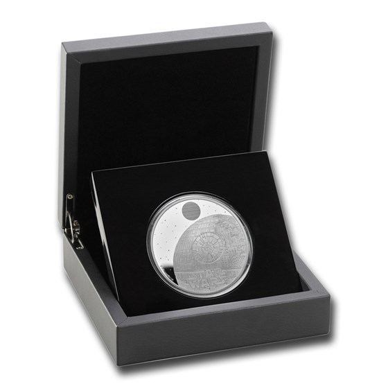 2024 GB Star Wars: Death Star 5 oz Silver £10 Proof Coin 2024 GB Star Wars: Death Star 5 oz Silver £10 Proof Coin