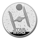 2024 GB Star Wars: TIE Fighter 5 oz Silver £10 Proof Coin