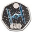 2024 GB Star Wars: TIE Fighter Silver 50 Pence PF-70 UCAM NGC
