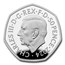 2024 GB Star Wars: TIE Fighter Silver 50 Pence Proof Color Coin