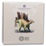 2024 GB Stegosaurus 50p Silver Proof Color Coin