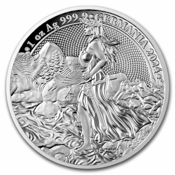 2024 Germania 1 oz Silver Round Proof 2024 Germania 1 oz Silver Round Proof