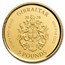 2024 Gibraltar 1/10 oz Gold Lady Justice BU