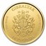 2024 Gibraltar 1 oz Gold Lady Justice BU