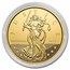 2024 Gibraltar 1 oz Gold Lady Justice BU