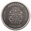 2024 Gibraltar 1 oz Silver Lady Justice Antique