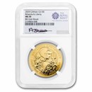2024 Great Britain 1 oz Gold Britannia & Liberty MS-70 NGC