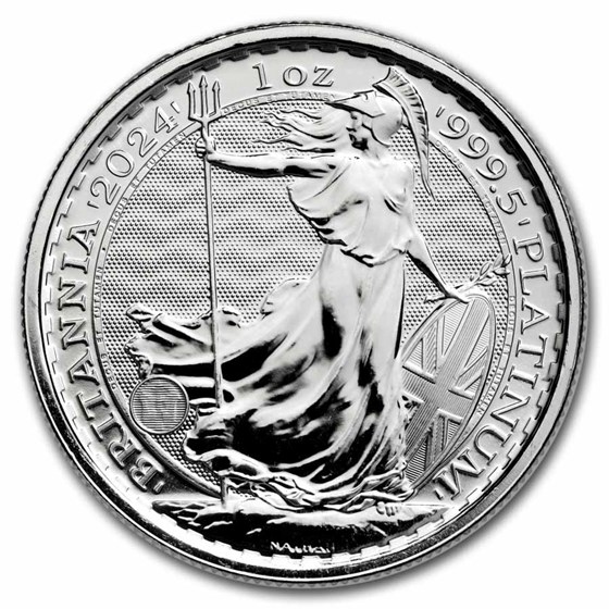 2024 Great Britain 1 oz Platinum Britannia BU (King Charles III) 2024 Great Britain 1 oz Platinum Britannia BU (King Charles III)
