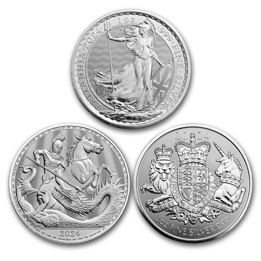2024 Great Britain 1 oz Silver Random Design