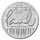 2024 Great Britain £5 Music Legends: Paul McCartney BU