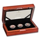 2024 Great Britain Gold Sovereign 3-Coin Proof Set