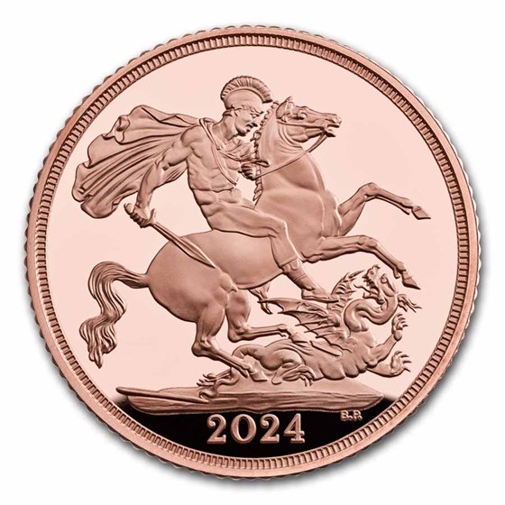 2024 Great Britain Gold Sovereign Proof Coin 2024 Great Britain Gold Sovereign Proof Coin