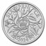 2024 Great Britain Silver Sixpence BU Coin (w/ Display Card)