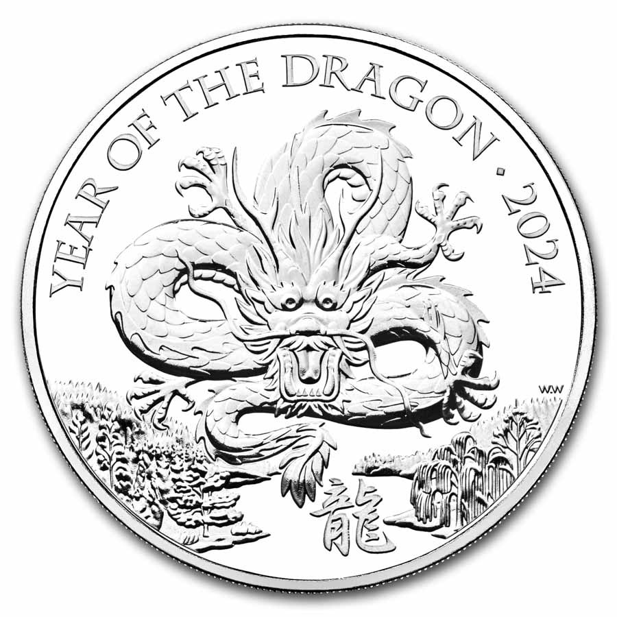 2024 Great Britain Year of the Dragon BU (No Display Card)