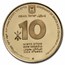 2024 Israel Proof Gold 10 Sheqalim David and Jonathan
