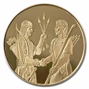 2024 Israel Proof Gold 10 Sheqalim David and Jonathan