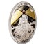 2024 Liberia 2 oz Silver Antique Treasure of the Sea: Amber