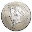 2024 Liberia 5 oz Silver 100 Dollars Napoleon Prooflike