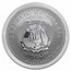 2024 Liberia 5 oz Silver 100 Dollars Patton Prooflike