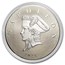 2024 Liberia Silver 100 Dollars Napoleon Prooflike