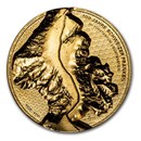2024 Liechtenstein 1 oz Proof Gold 100 Years Swiss Franc