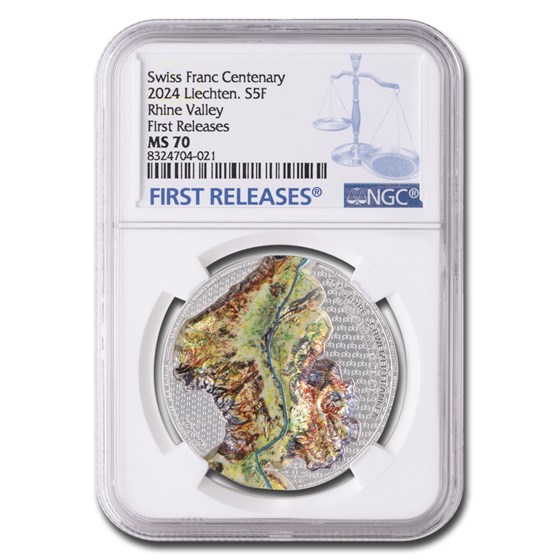 2024 Liechtenstein 1 oz Silver 100 Years Swiss Franc MS-70 NGC FR 2024 Liechtenstein 1 oz Silver 100 Years Swiss Franc MS-70 NGC FR
