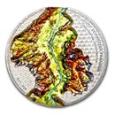 2024 Liechtenstein 2 oz Proof Silver 100 Years Swiss Franc