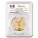2024 Mex 1/2 oz Rev Prf Gold Libertad PR70 PCGS (FDI)