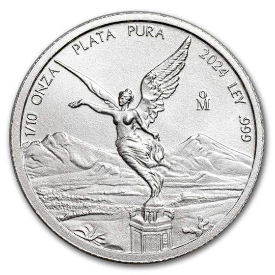 2024 Mexico 1/10 oz Silver Libertad BU 2024 Mexico 1/10 oz Silver Libertad BU
