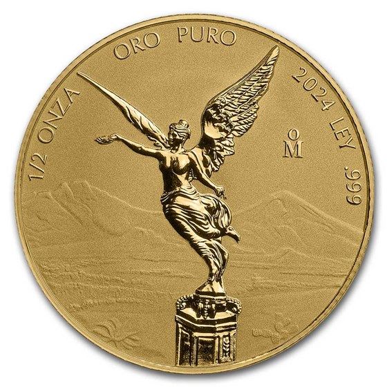 2024 Mexico 1/2 oz Reverse Proof Gold Libertad 2024 Mexico 1/2 oz Reverse Proof Gold Libertad