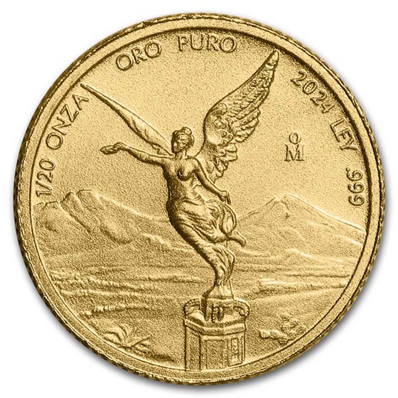 2024 Mexico 1/20 oz Gold Libertad BU 2024 Mexico 1/20 oz Gold Libertad BU