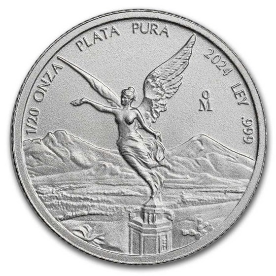 2024 Mexico 1/20 oz Silver Libertad BU 2024 Mexico 1/20 oz Silver Libertad BU