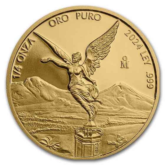 2024 Mexico 1/4 oz Proof Gold Libertad 2024 Mexico 1/4 oz Proof Gold Libertad