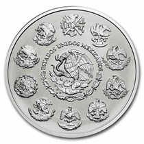 JADEX 公式アカウント 01メキシコ、カルロス４世夫妻特大銀メダル珍品 2024 Mexico Libertad 1 oz Silver Multimetals Ruthenium Coin