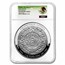 2024 Mexico 1 kilo Silver Aztec Calendar PL-70 NGC (Coat of Arms)