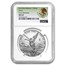 2024 Mexico 1 oz Silver Libertad MS-69 NGC (ER, Coat of Arms)