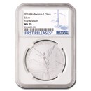 2024 Mexico 1 oz Silver Libertad MS-70 NGC (First Release)