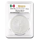 2024 Mexico 1 oz Silver Libertad MS-70 PCGS (FDI) 2024 Mexico 1 oz Silver Libertad MS-70 PCGS (FDI)