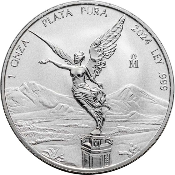 2024 Mexico 1 oz Silver Libertad Reverse Proof 2024 Mexico 1 oz Silver Libertad Reverse Proof