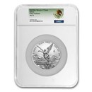 2024 Mexico 2 oz Silver Libertad MS-70 NGC (ER, Coat of Arms)