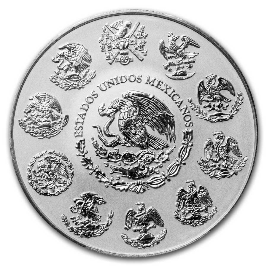 メキシコ　リベルタード 銀貨　APMEX PCGS　FIRST 2024年 2024 Mexico 2 oz Silver Libertad Reverse Proof PR-70 PCGS (FDI)