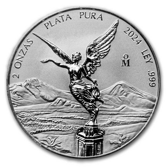 2024 Mexico 2 oz Silver Reverse Proof Libertad 2024 Mexico 2 oz Silver Reverse Proof Libertad
