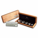 2024 Mexico 5-Coin Silver Libertad Proof Set (1.9 oz, Wood Box)