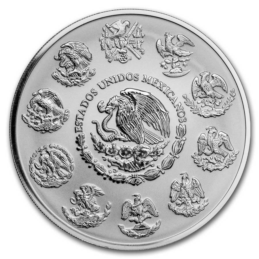 Buy 2024 Mexican 5 oz Silver Libertad Rev Proof PR-70 (FDI) | APMEX