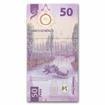 2024 Mexico BoM 100th Anniversary 50 Pesos Banknote Unc