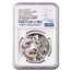 2024 Mongolia 1 oz Silver Snow Leopard PF-70 UCAM NGC (FR)