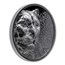 2024 Mongolia 2 oz Silver Proof Snow Leopard (with Box & COA)