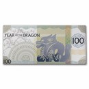 2024 Mongolia Lunar Year of the Dragon Silver Note