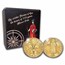 2024 Netherlands 2 oz Gold Proof Florin (w/Box & COA)